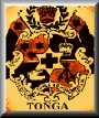 Staatswappen des Königreichs Tonga im Südsee
